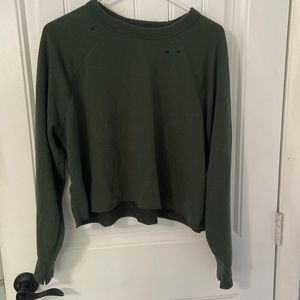 Aerie cropped sweatshirt
